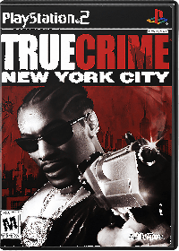True Crime New York City PAL Playstation 2  box art